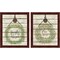 Simply Blessed & Our Nest Wreath by Cindy Jacobs, 2 Piece Brown Framed Art Set